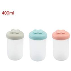 Plastic Kitchen Food Cereal Grain Bean Rice Storage Container Sealed Cans Jar Household 400/800ml