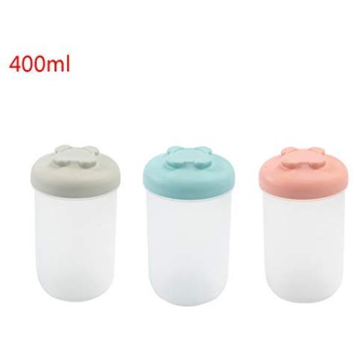 Plastic Kitchen Food Cereal Grain Bean Rice Storage Container Sealed Cans Jar Household 400/800ml