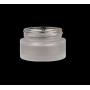 1PCS Reusable Empty Glass Bottle Jar Sample Bottles Face Cream Lip Balm Storage Container Pot for Travel Cosmetics Container Holder (10ML)