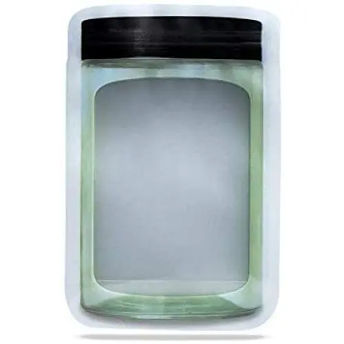 Dichtschließende Glaskugel-Beutel – Küchen-Organizer, Lebensmittel-Aufbewahrung, wiederverwendbar und wasserdicht – Sparbeutel Packung von 10 (Schwarz, 10,5 x 14 cm)
