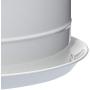 Kitchen Craft Living Nostalgia Airtight Cake Storage Tin/Cake Dome, 28.5 x 18 cm - French Grey