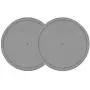 iLIDS Bocal de Rangement en Pot Mason, Large Bouche, Fabriqué aux États-Unis, Gris, Pack de 2 iLIDS Bocal de Rangement en Pot Mason, Large Bouche, Fabriqué aux États-Unis, Gris, Pack de 2
