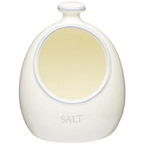 Kitchencraft Classic Collection Ceramic Salt Pig, 10.5 x 10 x 15cm (4" x 4" x
