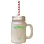 Grünes Paradies’ Kühlste Kalifornische Ehefrau CA Eiskalte Glas Mason Jar Mit Stroh