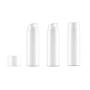 3PCS White Empty Disposable Portable Mini Airless Vacuum Pump Bottle Jars Bayonet Cream Lotion Dispenser Cosmetic Makeup Emulsion Storage Holder Container Pots Travel Accessories(30ml/1oz)