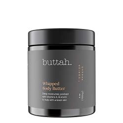 Buttah Skin by Dorion Renaud Whipped Body Butter 4oz - 100% All Natural & Organic (Solid/Hard in Jar) Pure Whipped Virgin Raw African Shea Butter - Body Moisturizer for Melanin Rich Skin - Black Owned Skincare