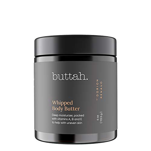 Buttah Skin by Dorion Renaud Whipped Body Butter 4oz - 100% All Natural & Organic (Solid/Hard in Jar) Pure Whipped Virgin Raw African Shea Butter - Body Moisturizer for Melanin Rich Skin - Black Owned Skincare Buttah Skin by Dorion Renaud Whipped Body Butter 4oz - 100% All Natural & Organic (Solid/Hard in Jar) Pure Whipped Virgin Raw African Shea Butter - Body Moisturizer for Melanin Rich Skin - Black Owned Skincare