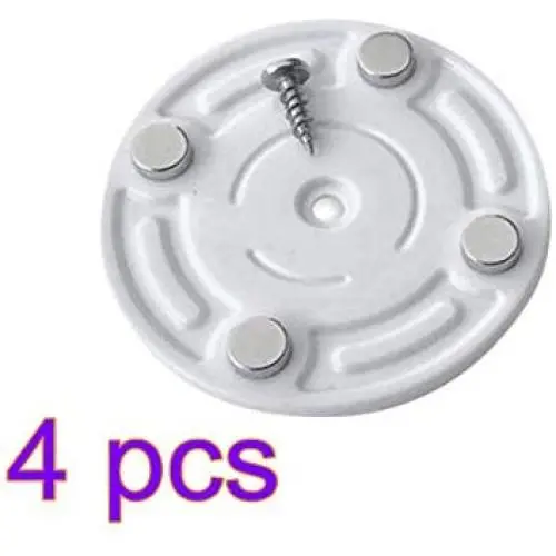 4PCS Kühlschrank Organizer Haken, Magnetische Dose-/Glashalter, Loft-Halter für Gläser, Getränkehalter – Sparen Sie Platz in Ihrer Speisekammer und im Kühlschrank – Aufbewahrungstool