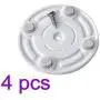 4PCS Kühlschrank Organizer Haken, Magnetische Dose-/Glashalter, Loft-Halter für Gläser, Getränkehalter – Sparen Sie Platz in Ihrer Speisekammer und im Kühlschrank – Aufbewahrungstool