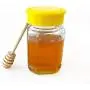 Bouteilles de miel en verre 240 ml (12 oz) - 20 pièces avec couvercles, pour stockage et service du miel sur vos aliments ou boissons préférés, avec étiquette à craie supplémentaire et 20 cuillères à miel incluses.