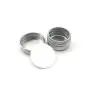 ECYC 5Pcs Empty Cosmetic Ointment Jars Refillable Aluminum Eye Cream Mask Container with Screw Cap