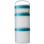 Whiskware by BlenderBottle C02578 Stackable Pack Snack Container, Teal