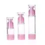 3Pcs Portable Empty Refillable Plastic Airless Pump Bottles Cosmetic Makeup Cream Lotion Toner Toiletries Liquid Sample Packing Storage Containers Vial Jar Pots(Pink-50ml/1.7oz) 3Pcs Portable Empty Refillable Plastic Airless Pump Bottles Cosmetic Makeup Cream Lotion Toner Toiletries Liquid Sample Packing Storage Containers Vial Jar Pots(Pink-50ml/1.7oz)