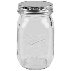 Ball Mini Mouth 4 oz Miniature Storage Mason Jar with One-Piece Lid (1-Count)