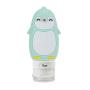 Kiwipi Silicone Cosmetic Travel Bottles w/Penguin Design, Leak-Proof Travel Accessories, Portable and Refilled, TSA Approved.