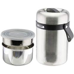 Thermos Food Jar Thermos Stainless Food Flask Leakproof Hollow Insulated Food Containers (Size : 1600ml)