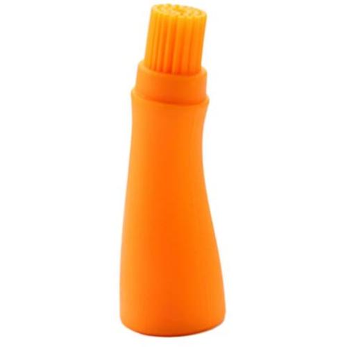 JUSTDOLIFE Silicone Oil Bottle Brush BBQ Oil Bottle Heat Resistant Oil Dispenser Brush for Baking