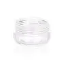 12Pcs Clear Plastic Round Jar with Pink Cap Sample Bottles Containers for Storage Food Lotion Facial Cream Mask Ointment Tea Pill Empty Refillable size 15ML