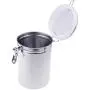 Anchor Stainless Steel Jar with Transparent Lid, Silicone Gasket, Lock Clamp - 60oz Anchor Stainless Steel Jar with Transparent Lid, Silicone Gasket, Lock Clamp - 60oz