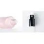 2 Bouteilles en Ver Rose de 30 ml/1 oz Remplissables avec Bouchon Noir – Atomiseurs pour Parfum, Cosmétiques, Liquides, Maquillage, Eau – Récipients.