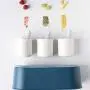 Creative Ceramic Seasoning Bottle Kitchen Storage Jar For Spices Tank With Lid Sugar Salt Bottle Three-piece Storage Holder 1pc Condiment bottles (Color : Blue) Creative Ceramic Seasoning Bottle Kitchen Storage Jar For Spices Tank With Lid Sugar Salt Bottle Three-piece Storage Holder 1pc Condiment bottles (Color : Blue)