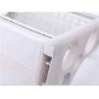 Double Layers Spice Rack, Seasoning Stand Holder Quality Plastic Kitchen Organizer Seasoning Jar Storage Shelf,Beige