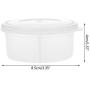 Kitchen Food Storage Jar Airtight Food Storage Small Plastic Box 4 Slot Travel Portable Splitter Pill Cases Medicine Containers