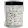 Dichtschließende Glaskugel-Beutel – Küchen-Organizer, Lebensmittel-Aufbewahrung, wiederverwendbar und wasserdicht – Sparbeutel Packung von 10 (Schwarz, 10,5 x 14 cm)