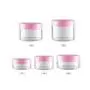 VASANA 24PCS 20g/0.68oz Empty Refill Clear Plastic Sample Cosmetic Jar Pots Eyshadow Packing Storage Container With Pink Screw Lid for Travel Make Up Cream Lotion Nails Powder Gems Beads Jewelry VASANA 24PCS 20g/0.68oz Empty Refill Clear Plastic Sample Cosmetic Jar Pots Eyshadow Packing Storage Container With Pink Screw Lid for Travel Make Up Cream Lotion Nails Powder Gems Beads Jewelry