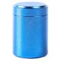 Tea Caddy Mini Aluminum Storage Boxes Sealed Coffee Cans Tea Portable Container Travel Tea Caddy Organize Storage Bottles Jars,Blue,