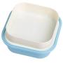 Kitchen Food Storage Jar Airtight Food Storage New Cute Cartoon Lunch Box Food Container Storage Portable Bento Spoon School (Color : Pink)
