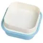 Küchen-Lebensmittelbehälter, luftdichte Lebensmittelbehälter, neue niedliche Cartoon-Lunchbox, Speisenbehälter, tragbar, Bento-Löffel, Schule (Farbe: Rosa)