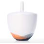 Cigooxm Ceramic Sugar Bowl Storage Jar with Lid Sugar Storage Container for Home and Kitchen Sugar Salt Pepper Storage Jar