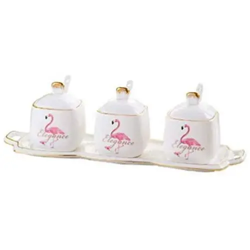Mini Spice Jars Square Spice Jar Creative Kitchenware Spice Box Three-piece Set Mini Spice Jars Square Spice Jar Creative Kitchenware Spice Box Three-piece Set