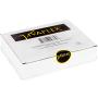 Vivaplex, 12, Cobalt Blue, 15 ml, Round Glass Jars, with Inner Liners and black Lids