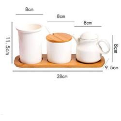 Mini Spice Jars Creative ceramic bottle seasoning jar bottle salt shaker kitchen supplies