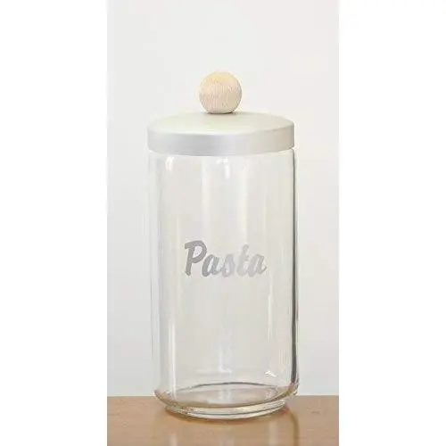 Bocal en verre Italo Ottinetti, Couvercle Aluminium, Poignée Bois, 1 Litre, Métallique, Un Seul Taille Bocal en verre Italo Ottinetti, Couvercle Aluminium, Poignée Bois, 1 Litre, Métallique, Un Seul Taille
