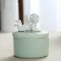 Bouteilles et Pots de Rangement | Pots Céramiques Multicolores pour Bijoux, Boîte à Bijoux, Boucles d'Oreilles, Colliers, Accessoires de Rangement, Réservoir Cerclé, Ange en Céramique, Sucre, Cadeau | par HUDITOOLS | 1 Pièce Bouteilles et Pots de Rangement | Pots Céramiques Multicolores pour Bijoux, Boîte à Bijoux, Boucles d'Oreilles, Colliers, Accessoires de Rangement, Réservoir Cerclé, Ange en Céramique, Sucre, Cadeau | par HUDITOOLS | 1 Pièce