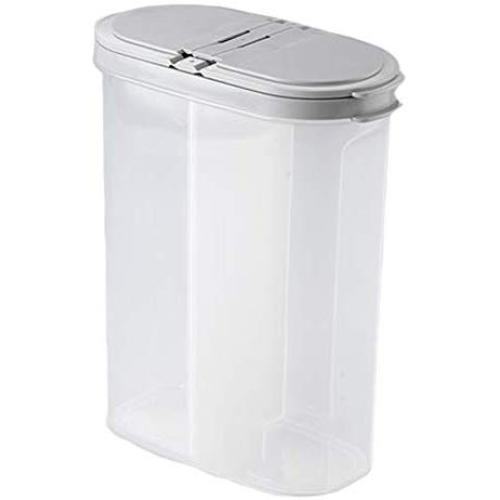 Contenants de rangement empilables alimentaires, BPA Free, Polyéthylène alimentaire, Pots de rangement pour céréales, Pack de 4 et Pack double (Bleu, 2600ml) Contenants de rangement empilables alimentaires, BPA Free, Polyéthylène alimentaire, Pots de rangement pour céréales, Pack de 4 et Pack double (Bleu, 2600ml)