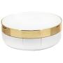 15ml 0.5oz Empty Portable Luxurious Air Cushion Puff Box Dressing Case Powder Box BB Cream Container Holder with Air Cushion Sponge Powder Puff and Mirror (Golden)