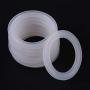 Silicone Gaskets Seals Rings, 40 Pcs/set 1.5 Inch Sanitary Clamp Ferrule Silicone Sealing Gasket Ring Washer for Fermenting Mason Jar Drink