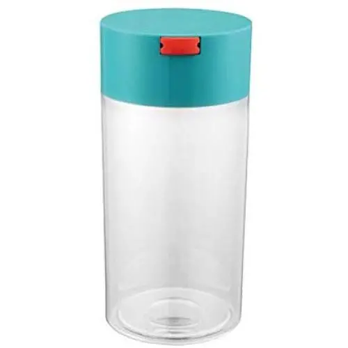 Bouteilles de conservation de grains de café en cylindre, pot en plastique pour la maison, pot de rangement en céramique/verre, pour sucre, pot en verre avec couvercle, pots pour épices. Bouteilles de conservation de grains de café en cylindre, pot en plastique pour la maison, pot de rangement en céramique/verre, pour sucre, pot en verre avec couvercle, pots pour épices.