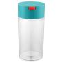 Professional Round Canister Coffee Bean Plastic Storage Bottles Home Jar Preservation, Kitchen Canisters Ceramic - Glass Food Storage Jars, Sugar Container, Glass Jar With Glass Lid, Jars For Spices