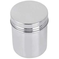 304 Stainless Steel Sealed Food Storage Jar Portable Tea Coffee Beans Container Easy for Travel Outdoor and Camping(S)