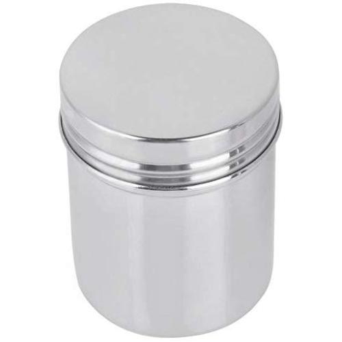 304 Stainless Steel Sealed Food Storage Jar Portable Tea Coffee Beans Container Easy for Travel Outdoor and Camping(S)