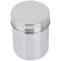 304 Stainless Steel Sealed Food Storage Jar Portable Tea Coffee Beans Container Easy for Travel Outdoor and Camping(S)