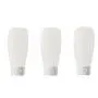 12 Stück 30 ml/1 oz Leere Klare Wiederbefüllbare Kosmetik Soft Tube Dosierflasche Mit Verschluss Behälter für Make-up, Shampoo, Gesichtsreiniger, Körpercreme, Badebehälter, Tragbarer Kosmetik-Set für Damen/Frauen