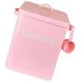 Laundry Detergent Powder Storage Tin Box Large Galvanized Metal Buckets Food/Flour/Sundries Kitchen Storage Tin Box Canister Containers- Pink