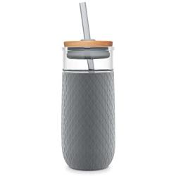 Ello Devon Glass Tumbler with Silicone Sleeve