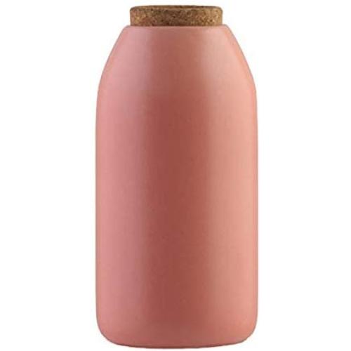 SINBROL Food Storage Containers Creative Ceramic Jar Kitchen Food Storage Tanks Grains Sealed Cans Tea Cans Household, Wood Lids,Salt Sugar Pepper Spice Coffee Canister Cookies